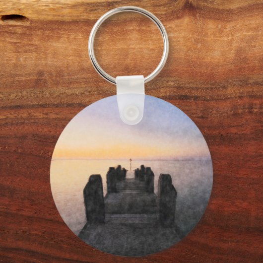 Aberystwyth Zee Front Sleutelhanger (Voorkant)