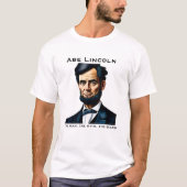 Abe's Baard T-Shirt (Voorkant)