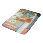 Abessijnse kat bad decor badmat (Gekanteld)