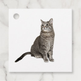 Abessijnse kat bedankjes labels