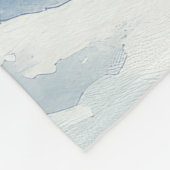 Abessijnse kat in slee laat het sneeuwen Kerstmis Fleece Deken (Hoek)