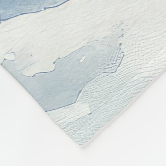 Abessijnse kat in slee laat het sneeuwen Kerstmis Fleece Deken (Hoek)