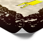 Abeyta schild / wapenlaag poster (Hoek)