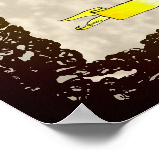 Abeyta schild / wapenlaag poster (Hoek)