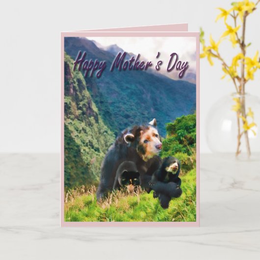 ABF Moederdag 2012 Kaart (Gele Bloem)