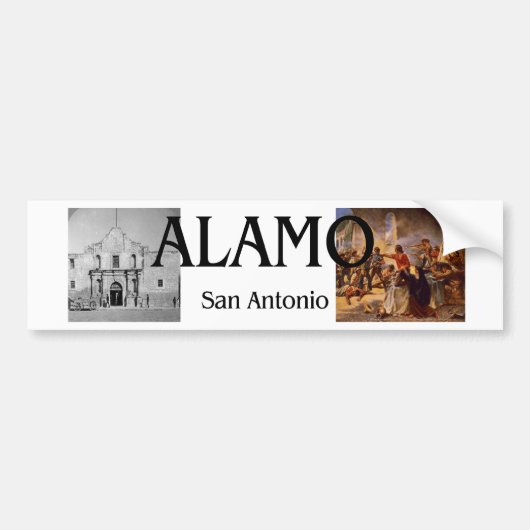 ABH Alamo Bumpersticker (Voorkant)