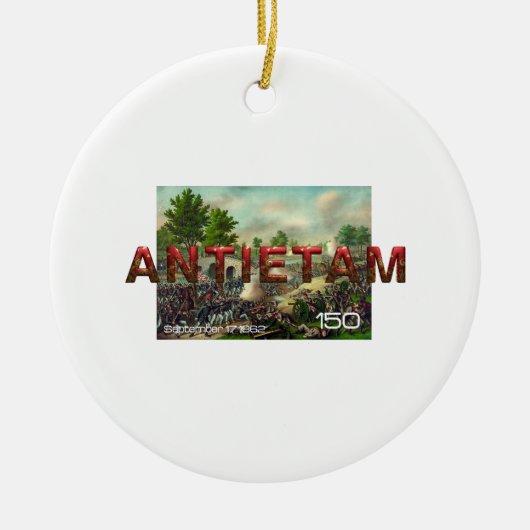 ABH Antietam 150 Keramisch Ornament (Voorkant)