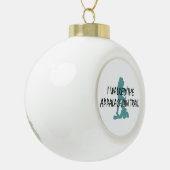 ABH Appalachian Trail Hiker Keramische Bal Ornament (Links)