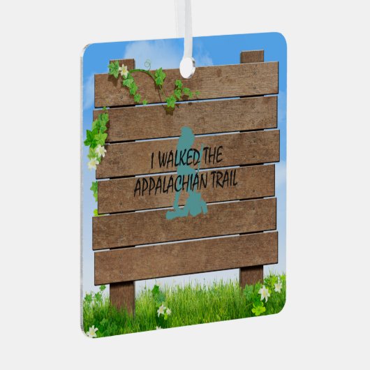 ABH Appalachian Trail Hiker Ornament (Voorkant Rechts)