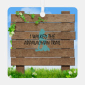 ABH Appalachian Trail Hiker Ornament (Achterkant)