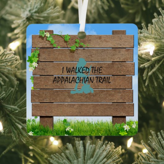 ABH Appalachian Trail Hiker Ornament (Insitu)