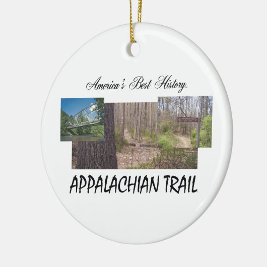 ABH Appalachian Trail Keramisch Ornament (Links)
