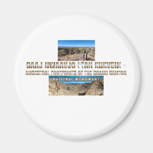 ABH Baaj Nwaavjo I'tah Kukveni NM Magnets Magneet (Voorkant)