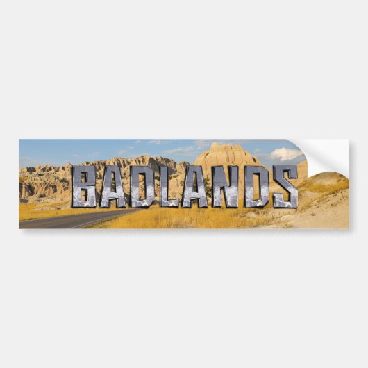ABH Badlands Bumpersticker (Voorkant)