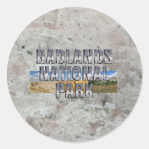 ABH Badlands Ronde Sticker
