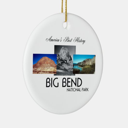 ABH Big Bend Keramisch Ornament (Rechts)