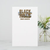 ABH Black Hills Briefpapier (Staand voorkant)