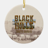 ABH Black Hills Keramisch Ornament (Voorkant)