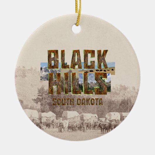 ABH Black Hills Keramisch Ornament (Voorkant)