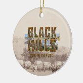 ABH Black Hills Keramisch Ornament (Links)