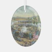 ABH Boodschappelijk oorlogsslagveld Glazen Ornamen Glas Ornament (Voorkant links)