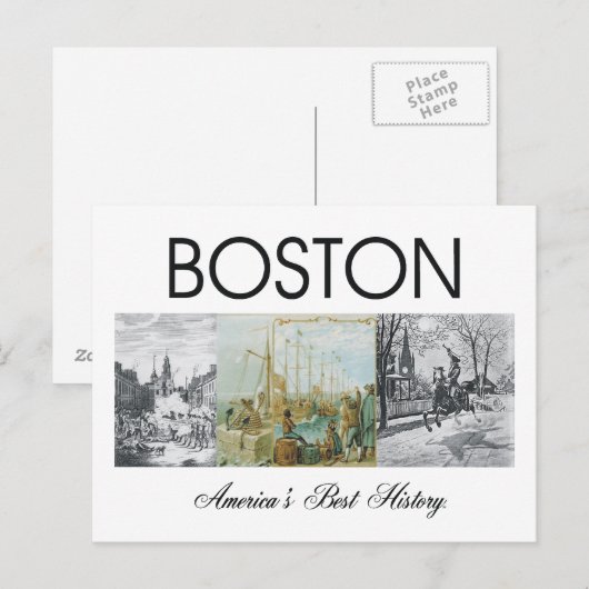 ABH Boston Briefkaart (Voorkant / Achterkant)