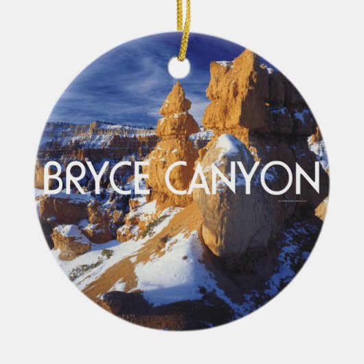 ABH Bryce Canyon Keramisch Ornament (Voorkant)