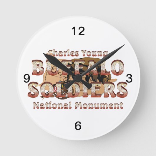 ABH Buffalo Soldaten Ronde Klok (Voorkant)