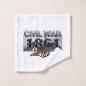 ABH Burgeroorlog 1861 Bad Handdoek (Wasdoekje)