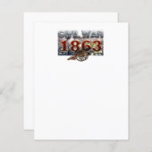 ABH Burgeroorlog 1863 (Voorkant / Achterkant)