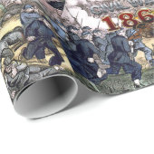 ABH Burgeroorlog 1863 Cadeaupapier (Rol Hoek)