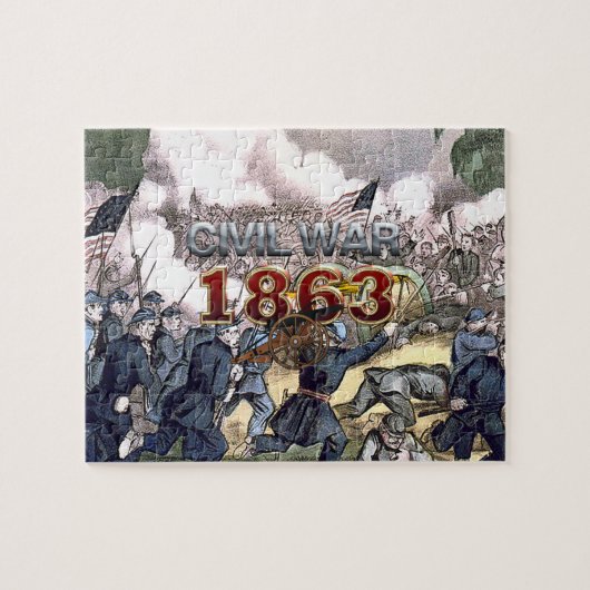 ABH Burgeroorlog 1863 Legpuzzel (Horizontaal)