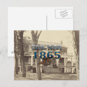 ABH Burgeroorlog 1865 Briefkaart (Voorkant / Achterkant)