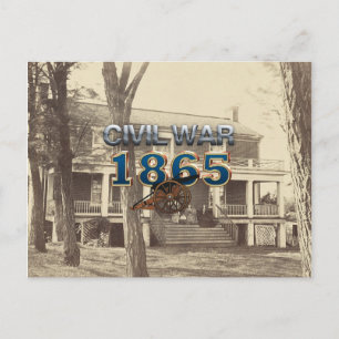 ABH Burgeroorlog 1865 Briefkaart