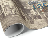 ABH Burgeroorlog 1865 Cadeaupapier (Rol Hoek)