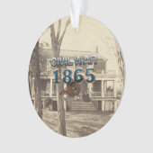 ABH Burgeroorlog 1865 Ornament (voorkant)