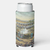 ABH Burgeroorlog Battlefield Behoud Seltzer Blikjeskoeler (Seltzer Voorkant)