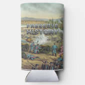 ABH Burgeroorlog Battlefield Behoud Seltzer Blikjeskoeler (Achterkant)