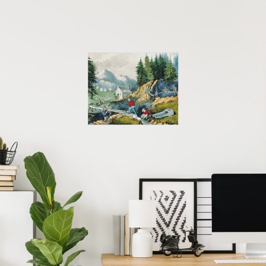 ABH California Gold Rush Poster (Thuiskantoor)