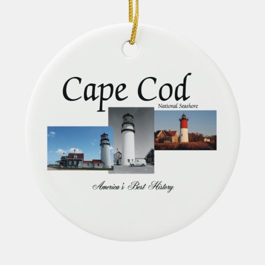 ABH Cape Cod. Keramisch Ornament (Voorkant)