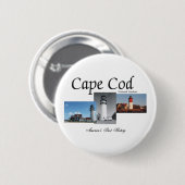 ABH Cape Cod. Ronde Button 5,7 Cm (Voorkant /achterkant)