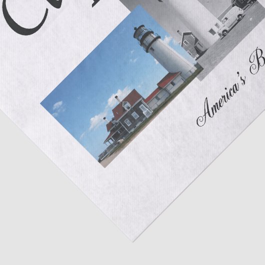 ABH Cape Cod. Tissuepapier (Detail)