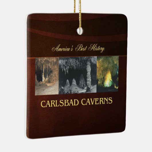 ABH Carlsbad Caverns Keramisch Ornament (Rechts)