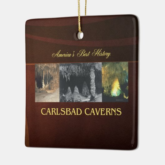 ABH Carlsbad Caverns Keramisch Ornament (Links)