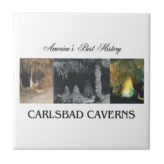 ABH Carlsbad Caverns Tegeltje (Voorkant)