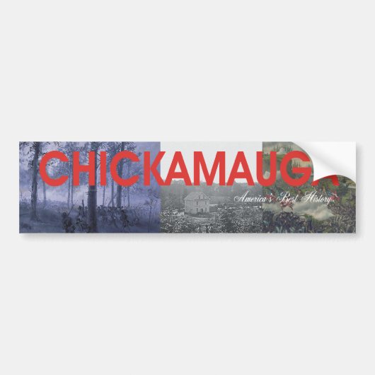 ABH Chickamauga Bumpersticker (Voorkant)