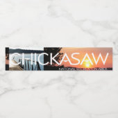 ABH Chickasaw Waterfles Etiket (Enkel label)