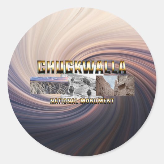 ABH Chuckwalla NM Ronde Sticker (Voorkant)