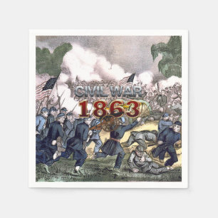 ABH Civil War 1863 Napkins Servet