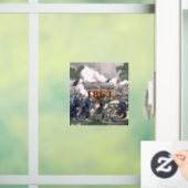 ABH Civil War 1863 Window Cling Raamsticker (Huis)